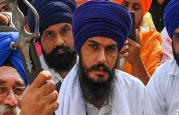 Jailed pro-Khalistani leader Amritpal Singh (File pix)