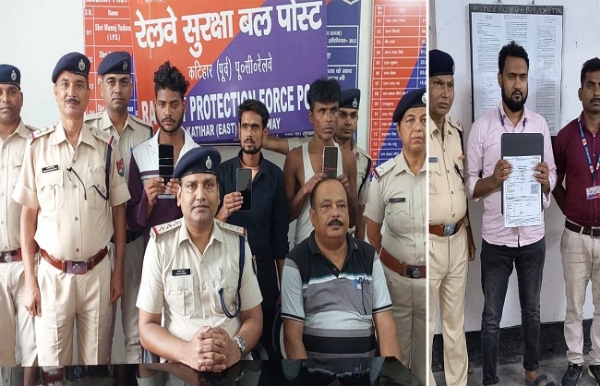 RPF arrested brokers and theft of passenger goods