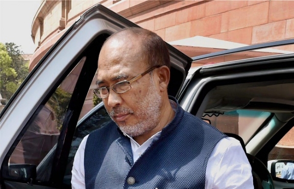 Manipur CM N Biren Singh (File pix)