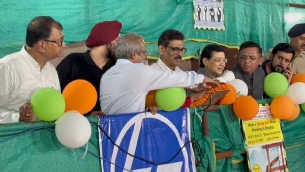 মেট্রো রেলের খিদিরপুরে পার্পেল লাইনের খনন আরম্ভ