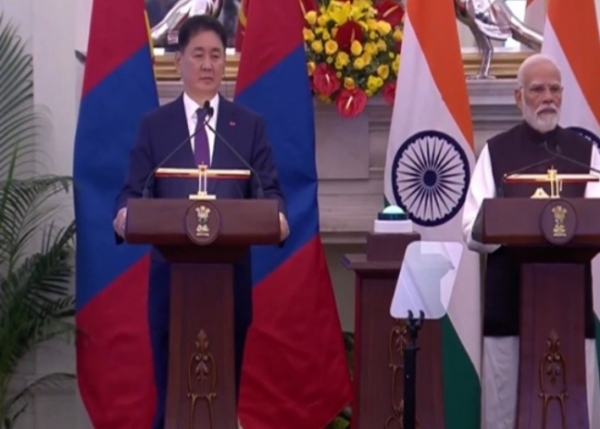 ভারত ও মঙ্গোলিয়ার মধ্যে একাধিক চুক্তি স্বাক্ষরিত
