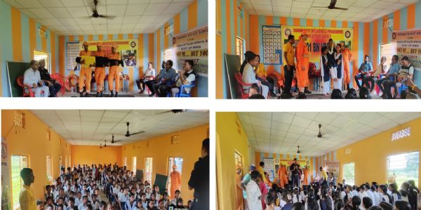 কাটলিছড়ায় বিপর্যয় মোকাবিলায় কলাকৌশল সম্পর্কিত সচেতনতা শিবির