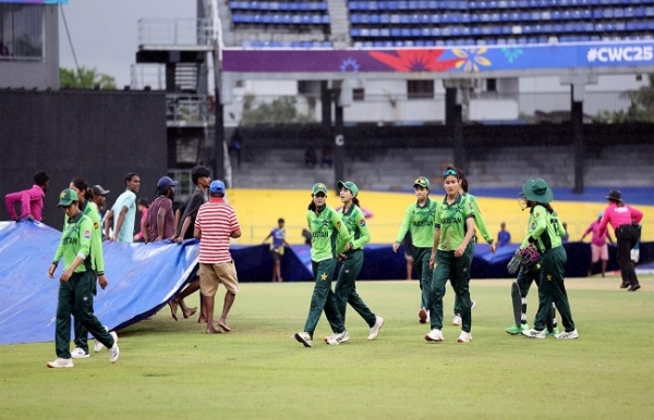 মহিলা বিশ্বকাপ ক্রিকেট: বৃষ্টির কারণে পরিত্যক্ত ইংল্যান্ড পাকিস্তান ম্যাচ