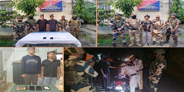 মণিপুরে নিরাপত্তা বাহিনীর পৃথক অভিযানে গ্রেফতার পাঁচ জঙ্গি, বাজেয়াপ্ত অস্ত্রশস্ত্র