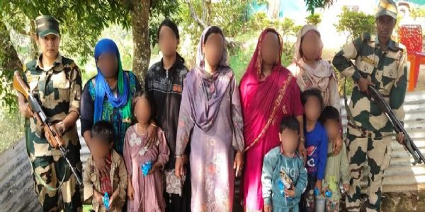 ২৪ জন অনুপ্রবেশকারী আটক – ত্রিপুরার বিভিন্ন প্রান্তে বিএসএফ ও পুলিশের বড় সাফল্য