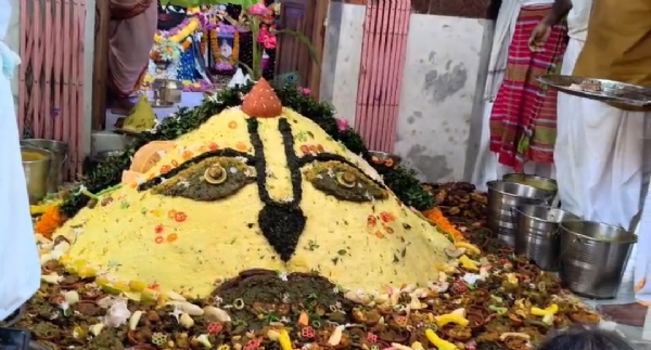 আগরতলায় অন্নকূট