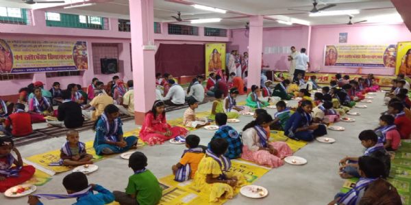 মন্মথপুর প্রণব মন্দিরে আয়োজিত হল গণ ভাইফোঁটা