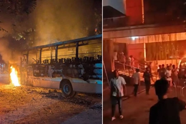 অগ্নিগর্ভ পরিস্থিতি বাংলাদেশের সাভারে অগ্নিগর্ভ পরিস্থিতি বাংলাদেশের সাভারে