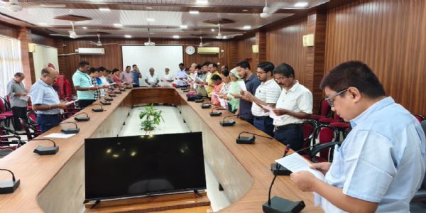 হাইলাকান্দিতে শুরু ভিজিল্যান্স সপ্তাহ, জেলার সরকারি কার্যালয়গুলিতে শপথ গ্রহণ