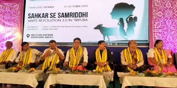 দুগ্ধ উৎপাদন বৃদ্ধিতে আগরতলায় কর্মশালা, গো-পালকদের স্বনির্ভরতার বার্তা