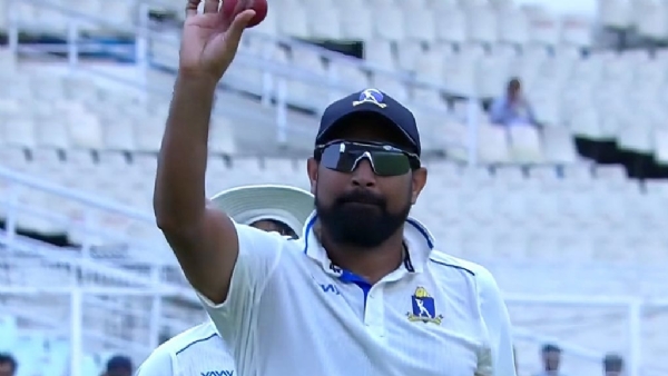 রঞ্জি ট্রফিতে ২ ম্যাচে ১৫ উইকেট নিয়ে নির্বাচকদের বার্তা দিলেন শামি রঞ্জি ট্রফিতে ২ ম্যাচে ১৫ উইকেট নিয়ে নির্বাচকদের বার্তা দিলেন শামি