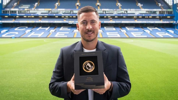 প্রিমিয়ার লিগের হল অব ফেমে হ্যাজার্ড প্রিমিয়ার লিগের হল অব ফেমে হ্যাজার্ড