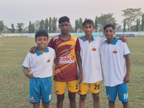 বাংলার জয়সূচক গোলদাতা ও চার খেলোয়াড় বাংলার জয়সূচক গোলদাতা ও চার খেলোয়াড়