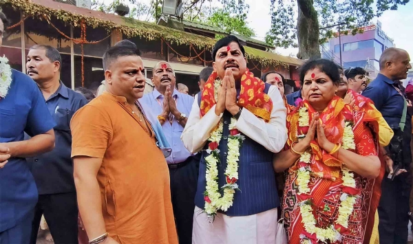 কামাখ্যাধামে মধ্যপ্ৰদেশের মুখ্যমন্ত্ৰী ড. মোহন যাদব