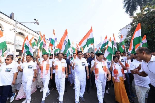 আগরতলায় ইউনিটি মার্চ