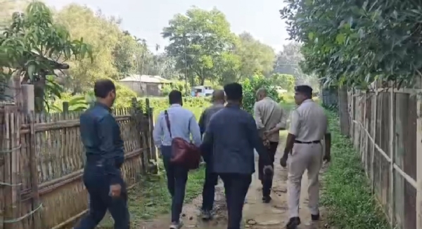 এনআইএ টিম কুমারঘাটে এনআইএ টিম কুমারঘাটে