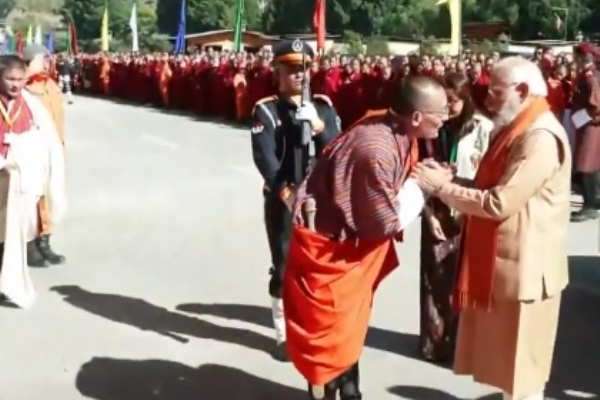 থিম্পুতে কালচক্র অভিষেকের উদ্বোধন প্রধানমন্ত্রী ও ভুটানের রাজার