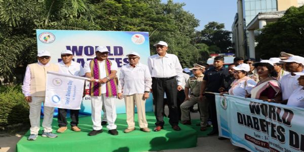 বিশ্ব ডায়াবেটিস দিবস পালিত আগরতলায়, সচেতনতামূলক র‍্যালি