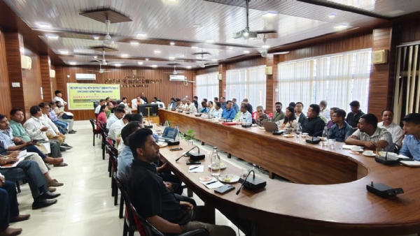 হাইলাকান্দিতে মন্ত্রী কৃষ্ণেন্দু পালের পৌরোহিত্যে অনুষ্ঠিত পর্যালোচনা সভা হাইলাকান্দিতে মন্ত্রী কৃষ্ণেন্দু পালের পৌরোহিত্যে অনুষ্ঠিত পর্যালোচনা সভা