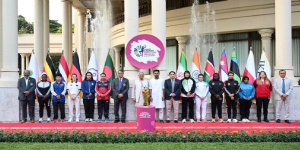 মহিলা কাবাডি বিশ্বকাপের ট্রফি উন্মোচন হল ঢাকায়, সোমবার উদ্বোধন