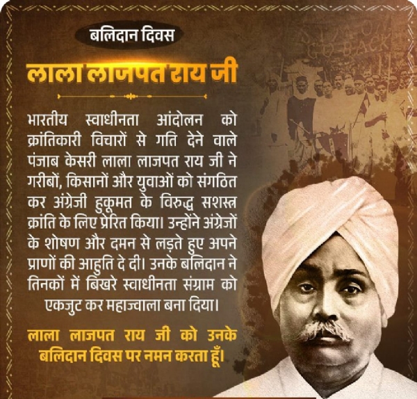 লালা লাজপত রায়ের প্রয়াণদিবসে শ্রদ্ধা অমিত শাহর লালা লাজপত রায়ের প্রয়াণদিবসে শ্রদ্ধা অমিত শাহর