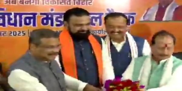 বিজেপির দলনেতা নির্বাচিত সম্রাট, চৌধুরীর ডেপুটি হলেন সিনহা