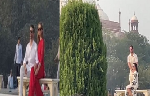 ( আপডেট) তাজমহল দেখতে আগ্রায় ডোনাল্ড ট্রাম্প জুনিয়র