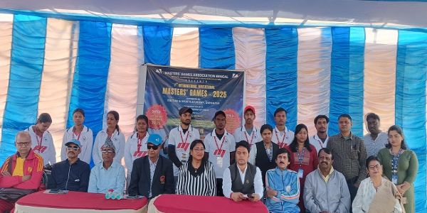 দুর্গাপুরে প্রথম আন্তর্জাতিক মাস্টার্স গেমস শুরু