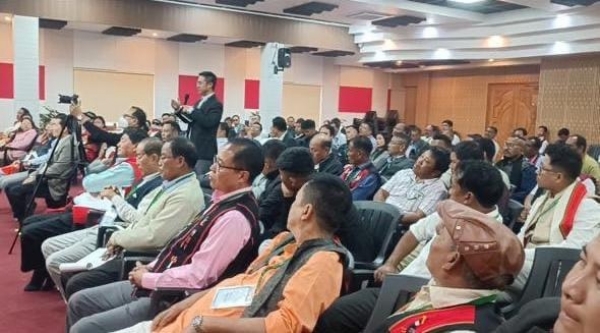 জনজাতি সুশীল সমাজের প্রতিনিধিবর্গ