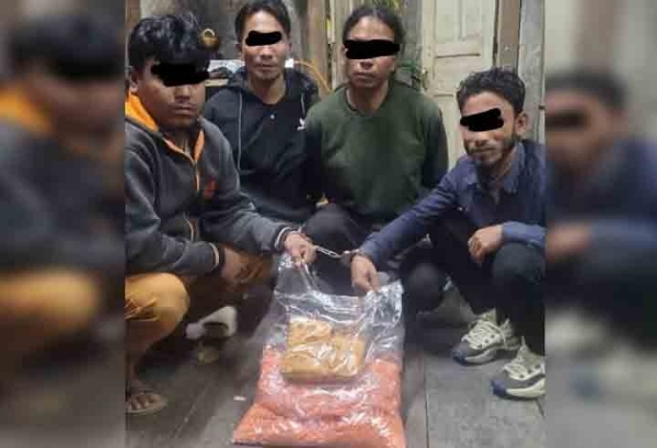 মিজোরামে ৪.৭৯ কোটি টাকার মাদক উদ্ধার, গ্ৰেফতার দুই মায়ানমারিজ সহ চার