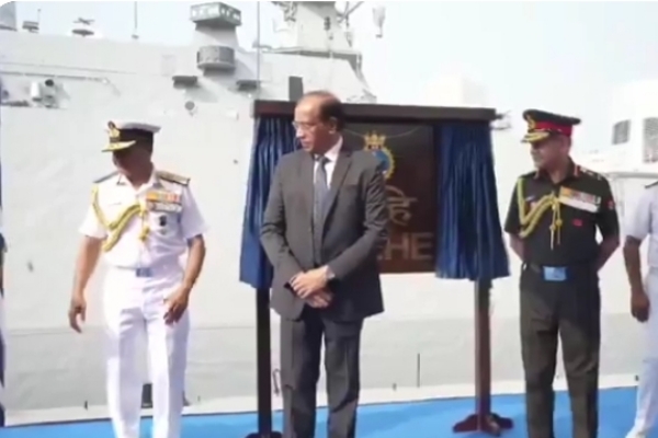 শক্তি বাড়ল ভারতের, নৌবাহিনীতে অন্তর্ভুক্ত আইএনএস মাহে