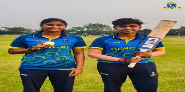 অনূর্ধ্ব - ২৩, টি - ২০ ট্রফি মহিলা ক্রিকেটে বাংলার ৪৫ রানে জয়