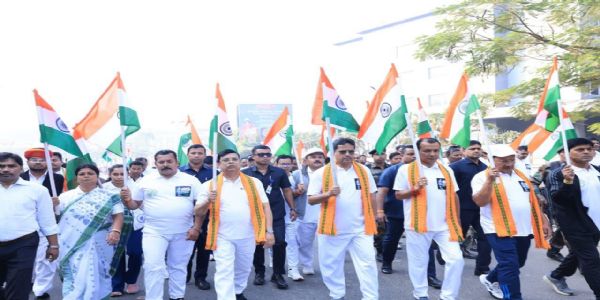 সর্দার প্যাটেলের জন্মজয়ন্তী উপলক্ষ্যে আগরতলায় ইউনিটি মার্চ