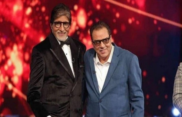 ধর্মেন্দ্রর প্রয়াণে শ্রদ্ধাঞ্জলি জানিয়েছেন অমিতাভ বচ্চন