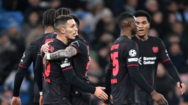 চ‍্যাম্পিয়ন্স লিগ: লেভারকুজেনের বিপক্ষে সিটির হার