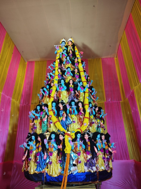 নবদ্বীপে অভিনব পুজো