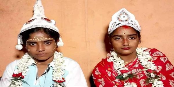 সুন্দরবনে দুই মহিলার বিয়ে, রিয়া ও রাখীর নতুন জীবনে প্রবেশ