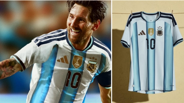 আর্জেন্টিনাসহ ২২ দেশের বিশ্বকাপের জার্সি উন্মোচন আর্জেন্টিনাসহ ২২ দেশের বিশ্বকাপের জার্সি উন্মোচন