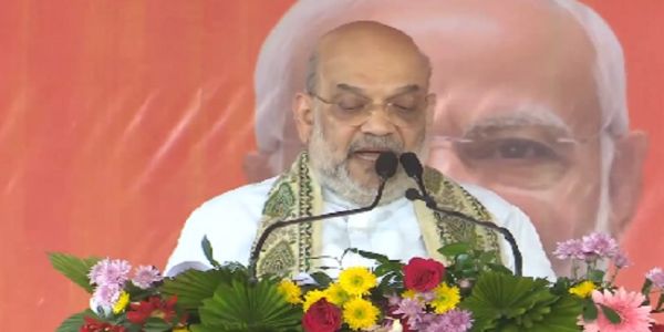 জামুইয়ের জনসভা থেকে বিরোধীদের নিশানা অমিত শাহের