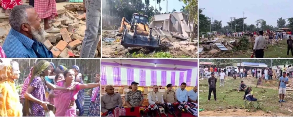 গোয়ালপাড়ার দহিকাটা সংরক্ষিত বনাঞ্চলে উচ্ছেদ অভিযানের খণ্ডচিত্র গোয়ালপাড়ার দহিকাটা সংরক্ষিত বনাঞ্চলে উচ্ছেদ অভিযানের খণ্ডচিত্র