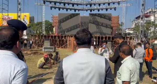 কনসার্টের জোরদার প্রস্তুতি