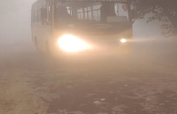 শীতে কাঁপছে উত্তর প্রদেশের কনৌজ, জৌনপুরে কুয়াশায় দাপট শীতে কাঁপছে উত্তর প্রদেশের কনৌজ, জৌনপুরে কুয়াশায় দাপট