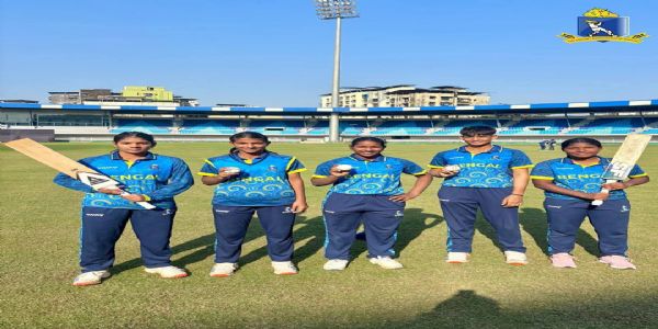 মেয়েদের অনূর্ধ্ব - ১৯, বাংলা ৪ উইকেটে জয়ী