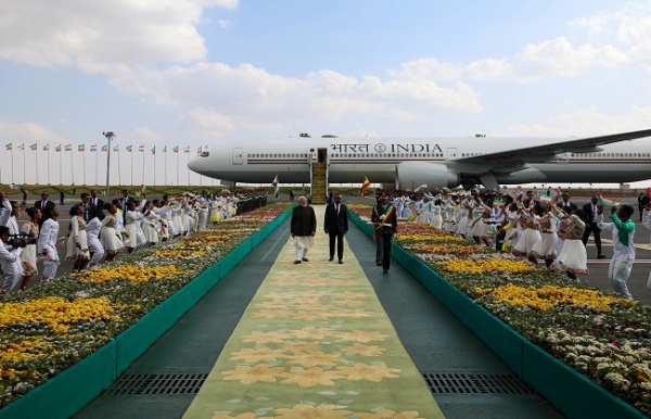 ত্রিদেশীয় সফরের দ্বিতীয় পর্বে ইথিওপিয়া পৌঁছলেন প্রধানমন্ত্রী মোদী ত্রিদেশীয় সফরের দ্বিতীয় পর্বে ইথিওপিয়া পৌঁছলেন প্রধানমন্ত্রী মোদী