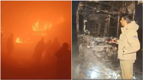 মথুরায় দুর্ঘটনা মথুরায় দুর্ঘটনা