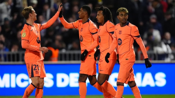 কোপা দেল রে: ঘাম ঝরিয়ে জয় পেল বার্সিলোনা,গেল শেষ ষোলোয় কোপা দেল রে: ঘাম ঝরিয়ে জয় পেল বার্সিলোনা,গেল শেষ ষোলোয়