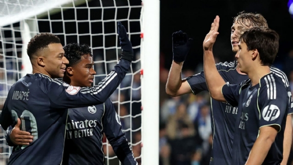 কোপা দেল রে: এমবাপের জোড়া গোল, শেষ ষোলোয় পৌঁছে গেল রিয়াল মাদ্রিদ কোপা দেল রে: এমবাপের জোড়া গোল, শেষ ষোলোয় পৌঁছে গেল রিয়াল মাদ্রিদ