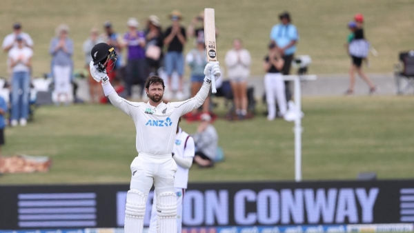 নিউজিল্যান্ড বনাম ওয়েস্ট ইন্ডিজ, তৃতীয় টেস্ট:   কনওয়ের ডাবল সেঞ্চুরিতে নিউজিল্যান্ডের ৫৭৫ রান,ওয়েস্ট ইন্ডিজ বিনা উইকেটে ১১০ রান