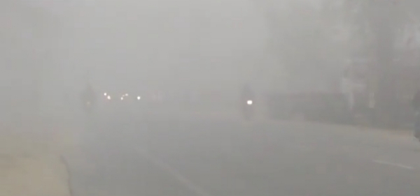 কুয়াশাচ্ছন্ন উত্তর ভারতের একাংশ