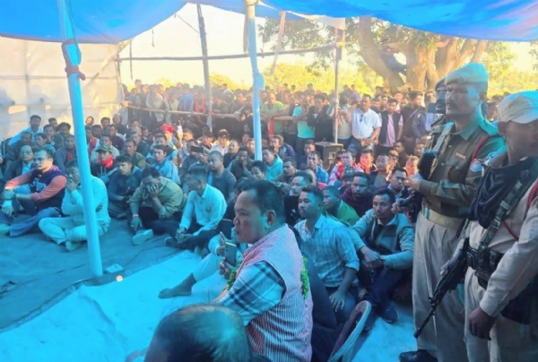 আন্দোলনকারীদের একাংশ